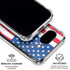 USA Flag Google Pixel 9a Clear Case
